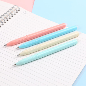 Stylos à bille promotionnels personnalisés les plus vendus avec logo, effaçables à la chaleur, encre multicolore 0,5 mm 0,7 mm, bleu, rouge - Product Image 2