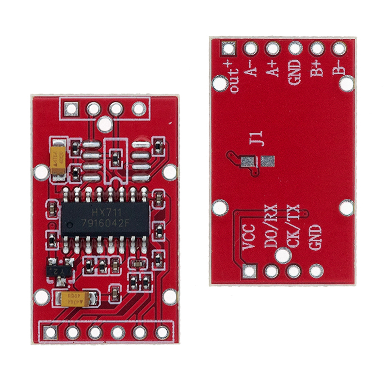 Módulo Sensor De Pesaje HX711 - 24 Bits, Doble Canal, Compatible Con Arduino, Para Células De Carga