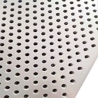 Grille de haut-parleur en acier inoxydable 304/316 haute performance et durable, maille métallique ronde à trous, convient à tous les espaces