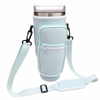 Pochette isotherme haute performance en néoprène pour gobelet de 40 oz, idéale pour les kits de randonnée et de camping professionnels