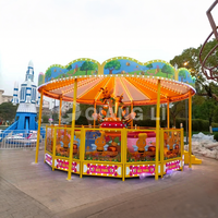 Manège de parc d'attractions pour enfants QiangLi, équipement de terrain de jeux extérieur, capacité de 500 kg pour plus de 10 passagers