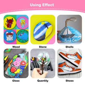 <span class=keywords><strong>8</strong></span> Màu Sắc Vĩnh Viễn Sơn Đánh Dấu Thiết Lập Nước Dựa Acrylic Sơn Đánh Dấu Cho Đá Gỗ Vải Kim Loại Sơn Gốm - Product Image 5