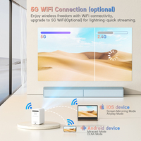 Nouveaux produits en gros C30N 4K Mini projecteur portable de plafond 1080P Cinéma WiFi Smart LED Mise au point manuelle