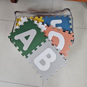 <span class=keywords><strong>Tapis</strong></span> de jeu de l'alphabet en EVA 72x72 po 36 pcs Carreaux éducatifs en <span class=keywords><strong>mousse</strong></span> pour tout-petits et enfants - Product Image 5