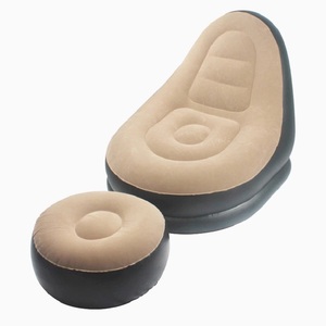 New Style Comfortable <b>Inflatable</b> <b>Sofa</b> Lazy Flocking <b>Inflatable</b> <b>Sofa</b> Set Casual <b>Sofa</b> Fashion Lazy Outdoor <b>Inflatable</b> Stool - Product Image 2