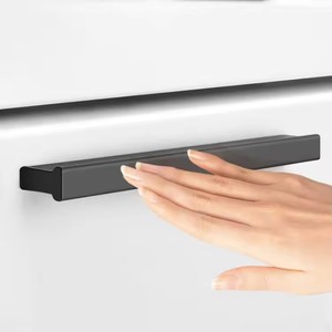 Đơn giản hợp kim nhôm Tủ cửa trượt xử lý Mỹ Vàng Đen Dây Vẽ tủ quần áo lớn Tủ dài tay nắm cửa - Product Image 3