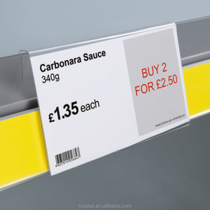 Precio de fábrica Titular Estante Hablador Tarjeta de plástico Titular de la señal Titular de la tienda Exhibición de promoción - Product Image 6