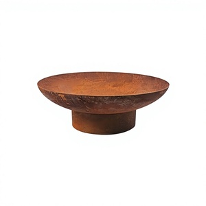Simple Design Iron Wood Burning Fire Pit With Highest Quality Round Shape Fire Pit For Outdoor Garden Usage - Product Image 1