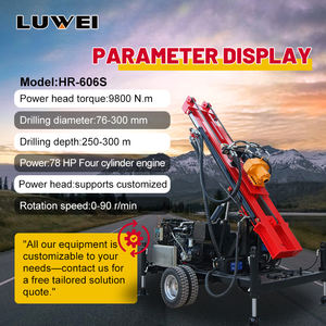 High Power 78 Pk Diepe Put Boorinstallatie Met Diesel Benzine Kop Rotatie Voor Gemeentelijke Putten Water Boorput Boormachine - Product Image 2