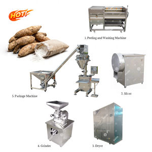 High Quality Cassava Flour Milling Machine Cassava <b>Production</b> <b>Line</b> Cassava Banana Flour Machine - Product Image 1