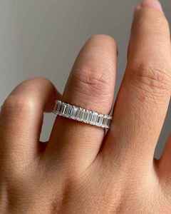 Anillo de compromiso de oro 14K de corte ovalado clásico, ajuste de punta de diamante de racimo, anillo de boda solitario cultivado en laboratorio, fiestas, aniversarios - Product Image 3