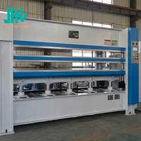 Machine de pressage à chaud entièrement automatique SHINING 98 kW pour le placage de bois, la production de panneaux plats multicouches et le contreplaqué