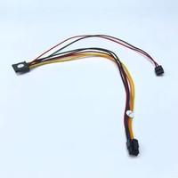 Câble d'alimentation pour carte mère ATX 6 broches vers SATA SSD HDD ODD DVD VCD Lecteur optique pour Plus QBT XE PRO QCT 1250 YJW72