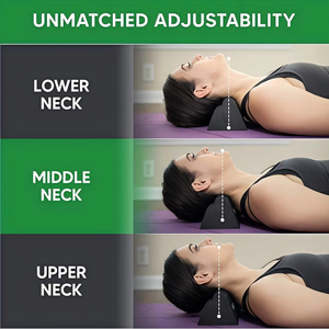 Bloc de Traction orthopédique <span class=keywords><strong>cervical</strong></span> alignement ferme de la colonne vertébrale et du cou dispositif de Traction cervicale et oreiller de civière de cou pour le soulagement de la douleur - Product Image 5