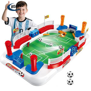 Mini <span class=keywords><strong>Table</strong></span> de Baby-Foot pour Enfants, Jeu de Société de Football de <span class=keywords><strong>Table</strong></span> avec Double Contrôle par Manettes, Hautes Barrières, Machine de Flipper, Jouet de Football - Product Image 1