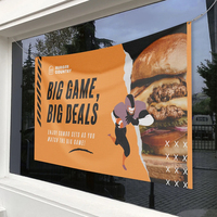 Bannières publicitaires extérieures en gros, bannières personnalisées en PVC flexible, bannières en maille vinyle, impression numérique