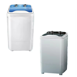Lave-<span class=keywords><strong>linge</strong></span> semi-automatique <span class=keywords><strong>mini</strong></span> domestique de 7,5 kg avec fonctions multifonctions de nettoyage et de séchage des chaussures - Product Image 1