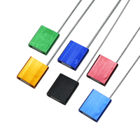 Sello de Seguridad YC-S013 de Alambre de Acero y Aleación de Aluminio Resistente a la Corrosión, Longitud Personalizable, Alta Tensión, a Prueba de Manipulaciones, para Efectivo Bancario