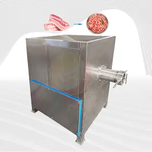 Nueva picadora de carne congelada Industrial de 300 Kg/H, máquina resistente SUS 304 con Motor confiable para la fabricación de restaurantes