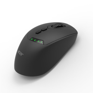 Omr254 tri-chế độ USB có thể sạc lại màn hình LED không dây BT chuột 2.4G Ergonomic <span class=keywords><strong>Mini</strong></span> 3D thiết kế với định hướng tay trái - Product Image 2