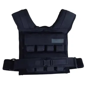 Potence fitness training weight vest neoprene or oxford fabric as your request 30kg for fit and body support oem customized
