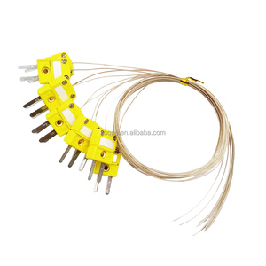 Kabel Pengukur Suhu Tipe Titik Solder TT-K-30 KIC Sensor Termokopel Tipe K dengan Berbagai Konektor - Product Image 1