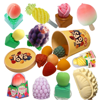 Vente en gros de mini-glaces en forme de fruits Icedelight, saveurs chocolatées et fruitées, 144g*12pcs/ctn, boîte prête à consommer, durée de conservation de 12 mois