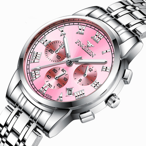Offre Spéciale Montres <span class=keywords><strong>à</strong></span> Quartz <span class=keywords><strong>Femme</strong></span> 4006 de Haute Qualité, Design Tendance, Vente en Gros Usine, Bracelet en Acier Inoxydable <span class=keywords><strong>à</strong></span> Bas Prix - Product Image 1