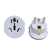 Adaptateur de voyage universel de type européen, prise de conversion ABS pour usage industriel et domestique, 250V 16A
