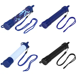 Personal Water Filter Straw Outdoor Survival Portable Mini Water Filtration Purifier System