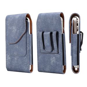 Estuches universales para teléfono, funda con clip para cinturón Horizontal, Funda de cuero para pantalones vaqueros, funda Vertical de 7,2 pulgadas, bolsas protectoras para teléfono móvil para hombres - Product Image 6