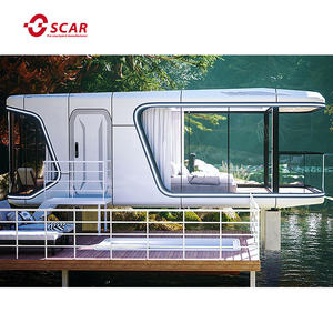 La piccola casa prefabbricata Mobile di lusso della capsula dello spazio per la cabina dell'hotel tende la stanza all'aperto <span class=keywords><strong>con</strong></span> buona <span class=keywords><strong>vista</strong></span> - Product Image 2