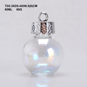 Boules de boisson de noël ornement de verre à liqueur ampoules de bouteille d'eau de noël claires pour le décor de fête de <span class=keywords><strong>vacances</strong></span> intérieur extérieur - Product Image 5