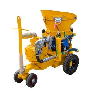 5m3/h hồ bơi xây dựng chi phí khô mix shotcrete Máy phun bê tông