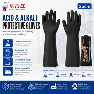 Gants <span class=keywords><strong>de</strong></span> travail <span class=keywords><strong>de</strong></span> sécurité chimique à manchette longue pour la manipulation <span class=keywords><strong>de</strong></span> liquides acides et alcalins, équipement industriel <span class=keywords><strong>de</strong></span> nettoyage et <span class=keywords><strong>de</strong></span> protection - Product Image 2