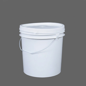 10 LTR (A) Round Plastic Eco-Friendly Industrial Container - Product Image 1