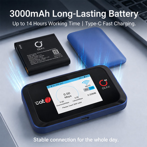 ปลดล็อค Olax Mt60 4G LTE Wifi Pocket Portable Hotspot ซิมการ์ดแบบพกพา ไวร์เลสเราเตอร์ MIFIS พร้อมแบตเตอรี่ เชื่อมต่อความเร็วสูง - Product Image 5
