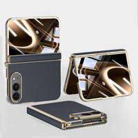 Coque pliable mate pour iPhone 18 avec protection de la charnière, couverture intégrale en verre trempé, compatible iPhone 18 Ultra