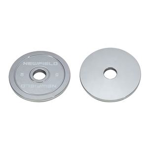 Plaque métallique de poids en acier populaire pour Gym Logo personnalisé Précision calibrée Poids multiples Musculation - Product Image 1