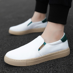 Scarpe da <span class=keywords><strong>uomo</strong></span> in tela Extra-Large in seta di <span class=keywords><strong>ghiaccio</strong></span> pigri One Foot scarpe Casual con bordo allacciate con chiusura in rete scarpe comode in tessuto - Product Image 6