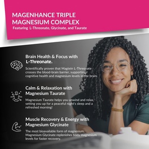 Nouvel Arrivage : Complément Complexe de Magnésium 90 Capsules – Soutient la Fonction Immunitaire et la Santé des Adultes – Extraits de Magnésium Complexe - Product Image 4