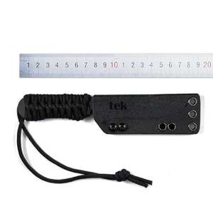 Cuchillo de caza de hoja fija D2 práctico al por mayor en línea con mango de cuerda de nailon para demandas especiales de los clientes - Product Image 6