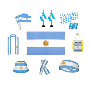 Productos al por Mayor para Fanáticos del Fútbol con la Bandera de <span class=keywords><strong>Argentina</strong></span>, Mini Banderín Argentino de Mano, Bandera Colgante, <span class=keywords><strong>Gorro</strong></span> de Pescador para Eventos Deportivos - Product Image 1