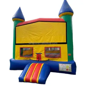 13X13 15X15 Kustom Murah Tiup Moonwalk Jumper Bouncy Castle Tiup Bouncer Rumah Melompat Kastil untuk Dijual