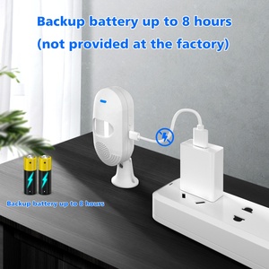 Automatización del Hogar Inteligente, Control por Aplicación Tuya, Alarma de Movimiento, Doble Alimentación, WiFi, Antirrobo, Detector de Movimiento PIR con Sonido - Product Image 4