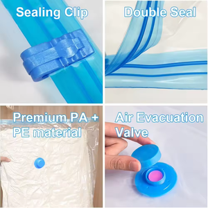 Sacchetto per abbigliamento sottovuoto in plastica di alta qualità - Product Image 3