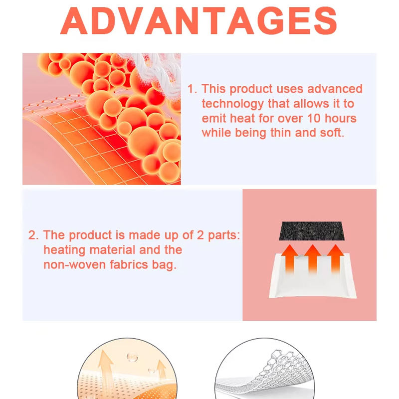 Disposable Herbal Self-Heating Hand Warmer Pad - Image 4