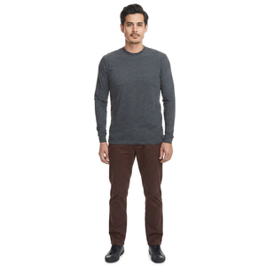 Fleece Crew Sudadera Hombre Básico Crew Neck Fleece Sudadera Fleece Crew Sudadera Pullover Jumper hoodies - Product Image 1