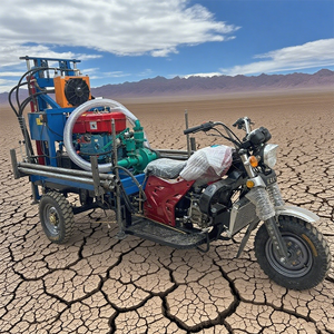 Hot New Portable <span class=keywords><strong>3</strong></span> <span class=keywords><strong>roues</strong></span> plate-forme de forage rotatif 30hp Diesel Engine Core Drilling Rigs100m 150m 200m <span class=keywords><strong>moto</strong></span> Style eau bien plate-forme - Product Image 1