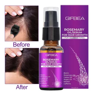 Custom Rosemary Mint Scalp Best Hair Strengthening Thickening Fast Hair Growth Oil Hair Thickening Products For Women